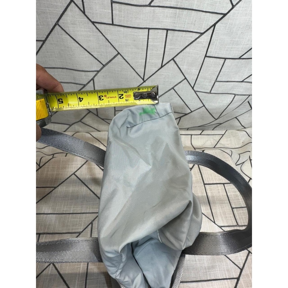 Harvey's Seatbelt Woven Tote‎ Purse Durable Top Handle Gray Womens READ - Picture 7 of 11